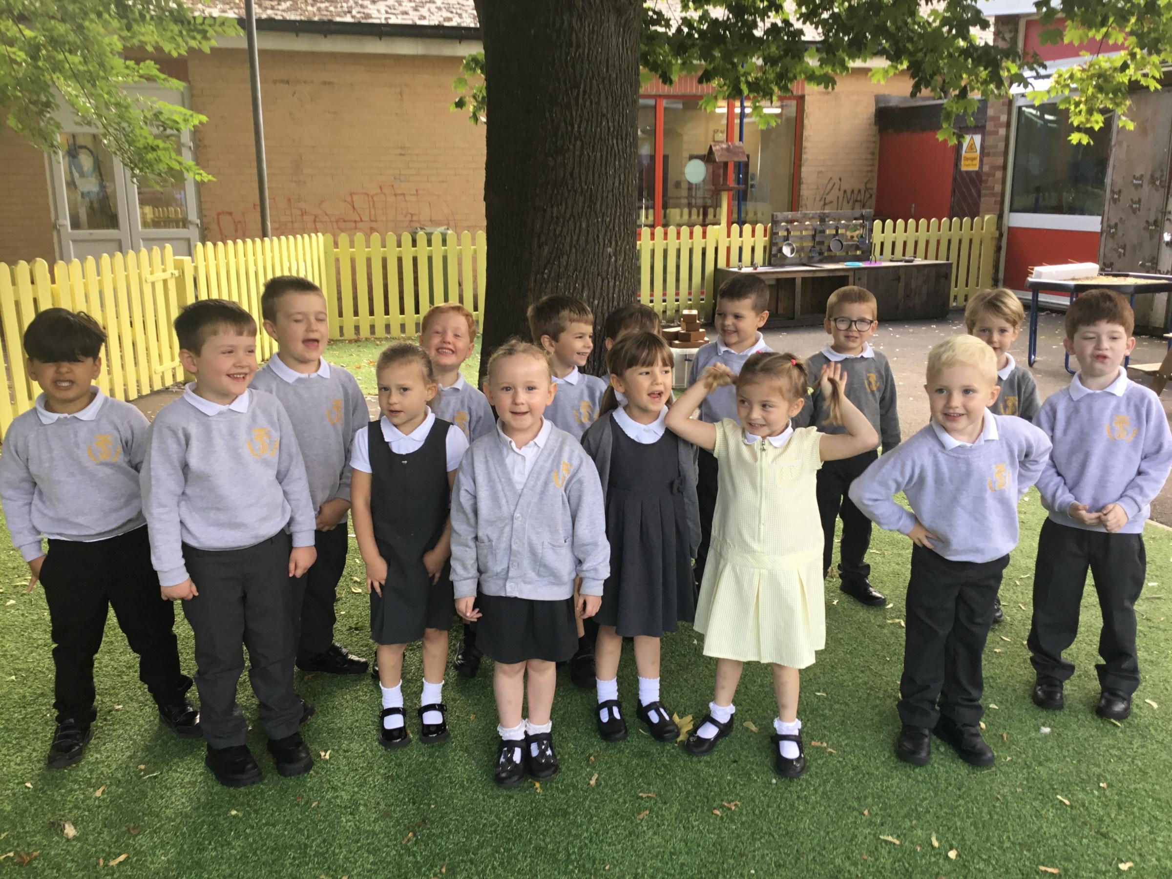 Bluebells class, Trinity Primary School, Hereford