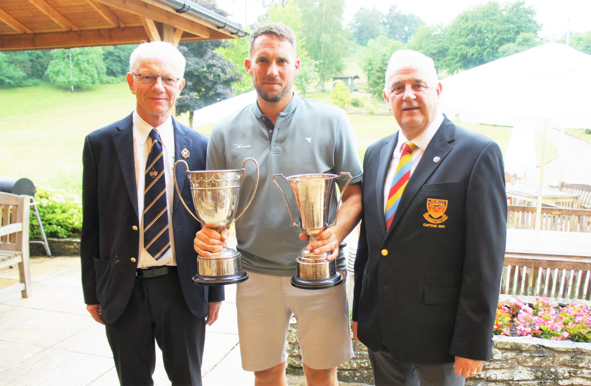 Marshall wins Shropshire and Herefordshire golf title Hereford Times pic